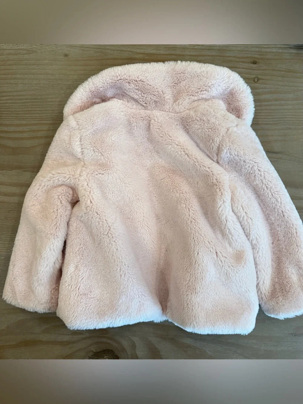 The Children's Place Pink Faux Fur  Coat